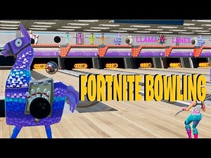Fortnite Creative BOWLING ALLEY (Minigame)