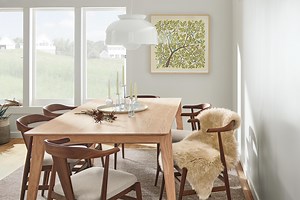 As we continue our work with the Urban Wood Project, we're excited to bring you our latest design: the Orlin table. These beautiful tables are sustainably made from reclaimed Minneapolis ash trees. Learn more: https://bit.ly/30upezJ | Room & Board