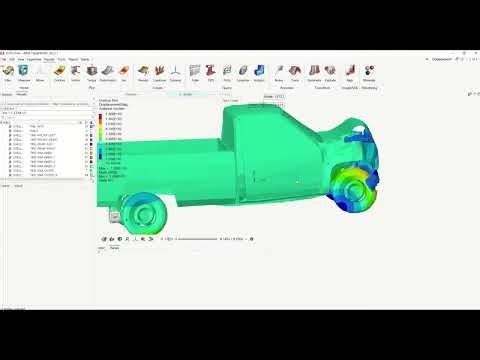 #Hyperworks | HyperWorks를 이용한 post processing 2편