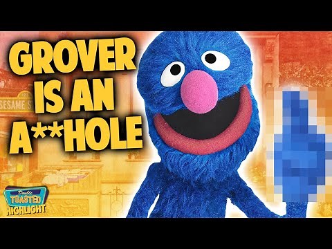 SESAME STREET FAVORITES: GROVER HARASSES THE BLUE GUY | Double Toasted