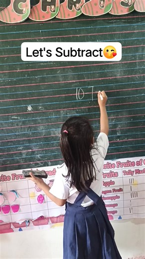 Let's subtract! 😘 #math #mathactivity #mathenrichmentactivity #algorithm | Nicegle Gumba