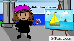 Definite & Indefinite Articles | Definition & Examples - Video | Study.com