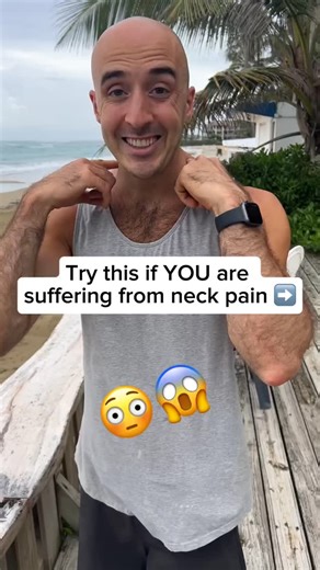 Neck tension doesn’t just show up out of nowhere; it builds up quietly. Hours of screens, stress, poor posture, and even sleep can leave your neck tight and restricted. And when the neck is tense, it affects everything: focus, sleep quality, headaches, and how calm your nervous system feels. Try this simple neck release: Step 1: Place a towel or shirt behind your neck Step 2: Hold both ends horizontally Step 3: Move one hand over your head, the other in front of your face Step 4: Gently guide yo