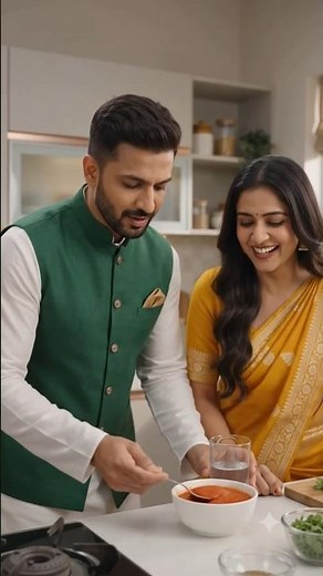 🌧️ Crispy Moong Dal Chilla 😍 | Couple Cooking