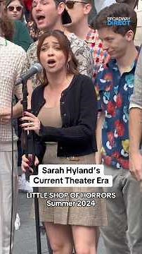 Sarah Hyland On Stage – From LITTLE SHOP to THE GREAT GATSBY to JUST IN TIME #Broadway #Singing
