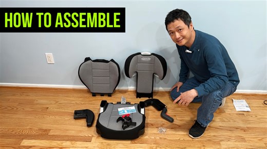 Watch How to assemble the Graco booster seat on Amazon Live