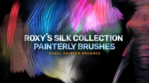 Roxy's Silk Collection Painterly Brushes for Corel Painter