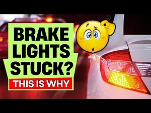 ✅Brake Lights Won’t Turn Off? Check This FIRST Before Paying a Mechanic!
