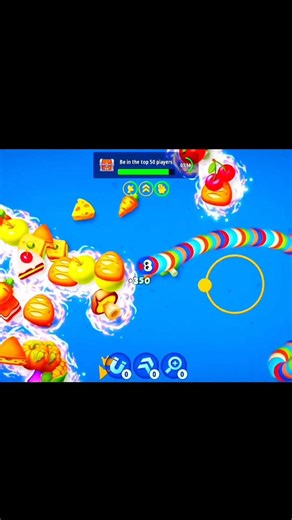 😱 big snake kill😈 wormszone#snakegame