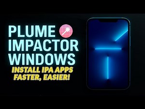 Install & Use PlumeImpactor Windows to Install iPA Files on iOS | Install iPA Files on iPhone