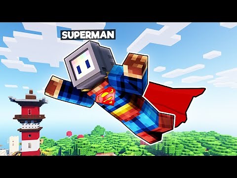 I AM PLAYING MINECRAFT AS SUPERMAN TO HELP CHAPATI