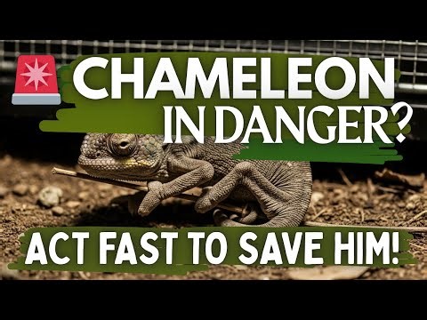 Chameleon at the Bottom of the Cage? Here’s What It Means!
