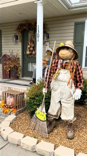 FALL FRONT PORCH- Decorating Ideas - A LOOK BACK 2023 Outside #cozyhome #falldecorating