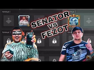 ‪@SENATORPUBGM‬ ‪@FEZOT‬ GA YUTQAZIB QOYDI 😱 | SENATOR vs FEZOT 1vs1 TDM