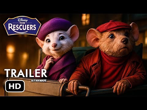 THE RESCUERS (2026) | Two Mice, One Mission – Live Action Trailer