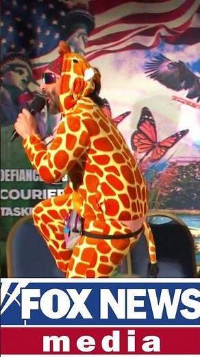 Fox News has meltdown over protest Giraffe!
