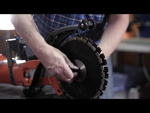 Husqvarna Cut n Break Blade Changing
