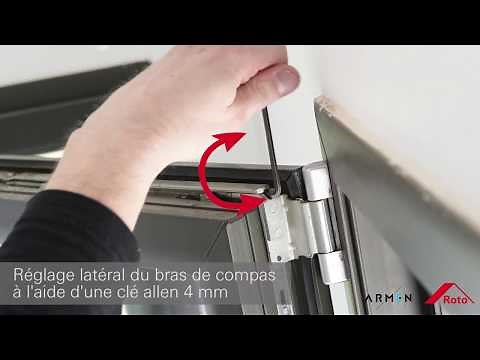 ARMEN Réglage des ferrures sur une menuiserie