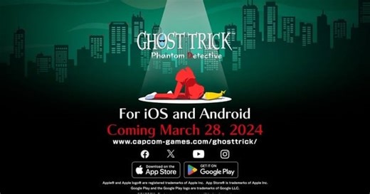 Ghost Trick Remastered Game Announced for iOS, Android Release