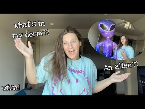 UTSA COLLEGE DORM TOUR! *chaparral village- 2 room*