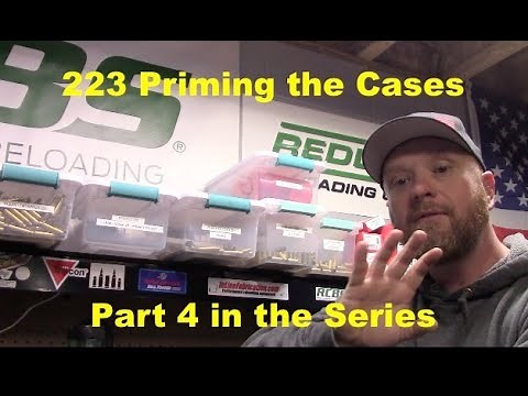 RCBS Rock Chucker Supreme 223 Priming - Pt 4