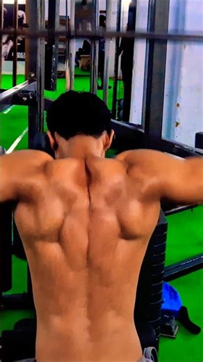 back workout reverse pull down #gym #gymworkout