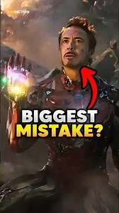 Iron Man’s biggest mistake cost him his life! #ironman