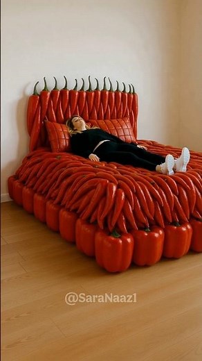 मिर्ची वाला बेड🤯#Catsoftiktok #CatLovers #cat #cute #FunnyCats #catcartoon #fyp