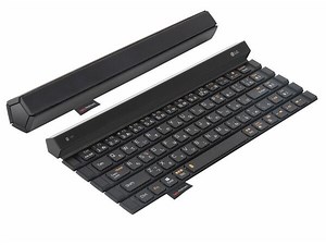 キーボードは巻いて持ち歩こう！「LG Rolly Keyboard」