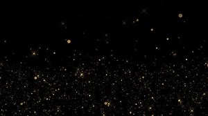 Glittering Dust Particle Overlay