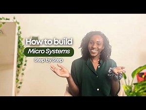 How to build microsystems? Step-by-step with a Case Study