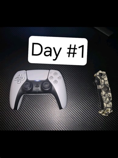 Day 1 Scratching this playstation Controller untill its completely gone. With what should I scratch it next?
