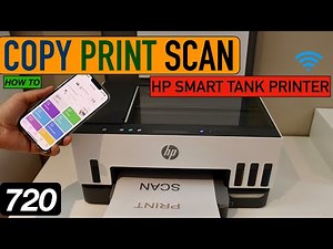 HP Smart Tank 720 Scanning, Printing & Copying Review.