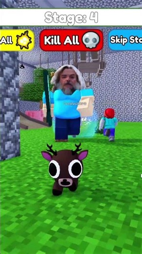Deer VS Steve (obby) roblox #roblox #shorts