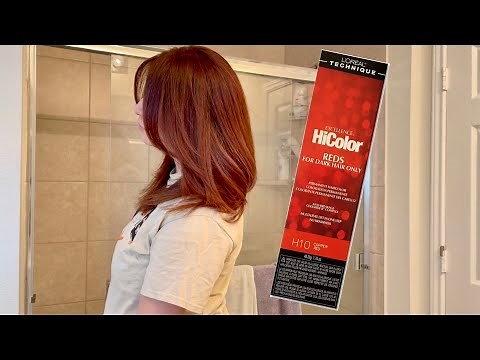 HOW TO COPPER RED HAIR WITH NO BLEACH |LOREAL HICOLOR REDS