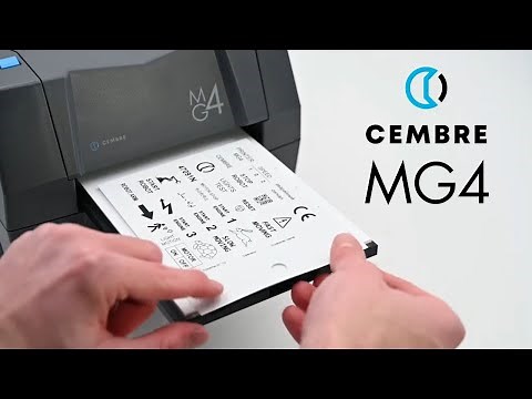 Cembre Marking Genius 4 Print System and MG4-Compatible Consumables