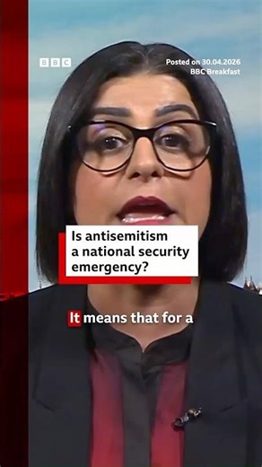 Is antisemitism a national security emergency? #BBCNews