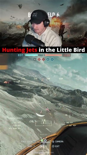 Hunting down Jets with the Little bird