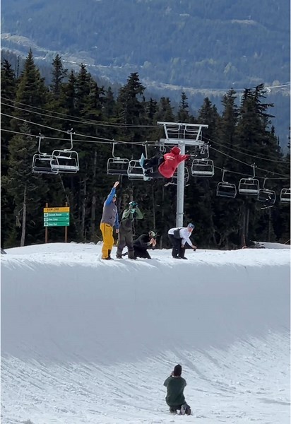 Human Whistle Tricks with Mikey Ciccarelli and Taylor Burton at Whistler