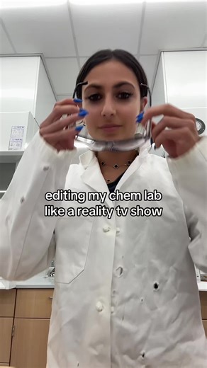 in this week’s chem lab benzoic acid entered the villa… #caltech #realitytv #chemistry #chemlab #science