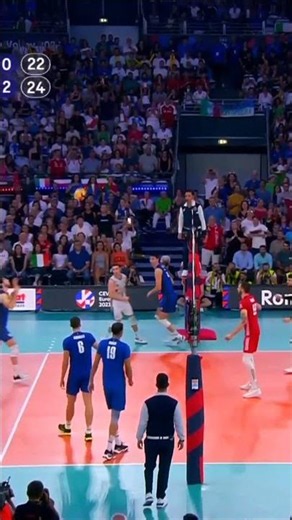 Why Wasn't This Called a Net Violation? #volleyball