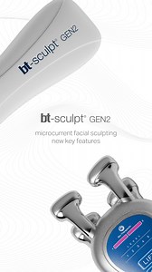 The bt-sculpt GEN2 microcurrent facial sculpting device is now even easier to use, taking the guesswork out of getting the perfect lift. ⚡️ More compact and comfortable to hold ⚡️ Enhanced comfort with the K4itek self-tensioning probe system for the ideal kinesthetic lift ⚡️ Built in auditory feedback confirms proper skin contact Professional grade technology, refined for everyday use. | Bio-Therapeutic