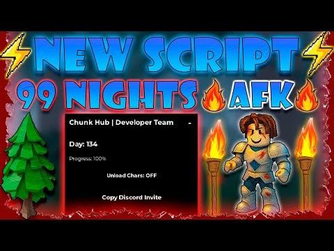 🤯 NUEVO SCRIPT 99 NOCHES EN EL BOSQUE 🤯 | 👑 AUTO WIN 👑 | 🌞 765 DAYS 🌞 | 💤 AFK 💤 |