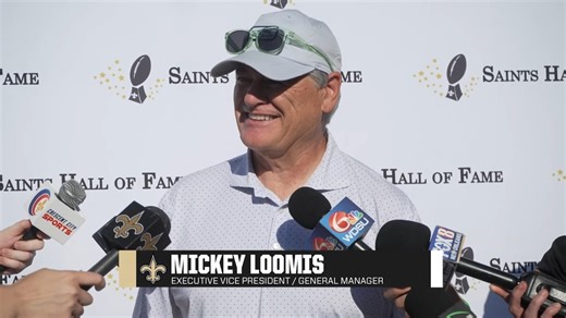 Mickey Loomis interview | 2024 Saints Hall of Fame Celebrity Golf Classic