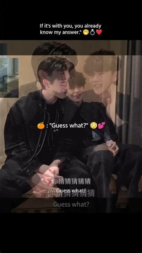 Ayden: "Wear a Ring?" 💍 | Sitong: "You Guess..." 🤭❤️ #AydenSitong #BL #doublehelixseries #aydensng