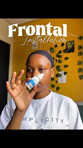 Let’s install🤍🌸 #frontalinstallation #fypageシ #wiginstall | Raholane Reneilwe