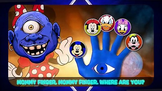 Mickey Mouse Superhero, Robot and Halloween Masks Finger Family Songs