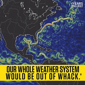 1.4M views · 454 reactions | Warming oceans are slowing down the Gulf Stream, one of the world's most important currents. If it stops entirely, it could wreak havoc. #ClimateFacts #YEARSproject | Climate Facts | Facebook