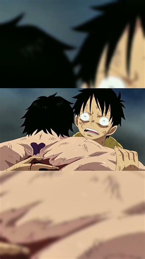 no caption. #onepiece #Ace #Luffy #anime #death #acedeath