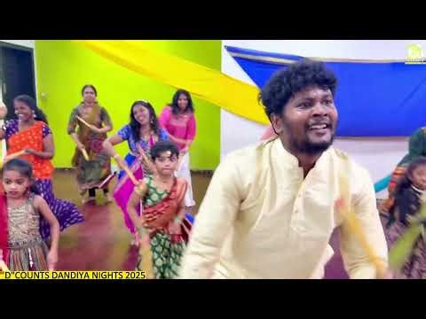 Vachinde | Dandiya Night 2025 | "D"Counts Dance Studio | Dance Performance